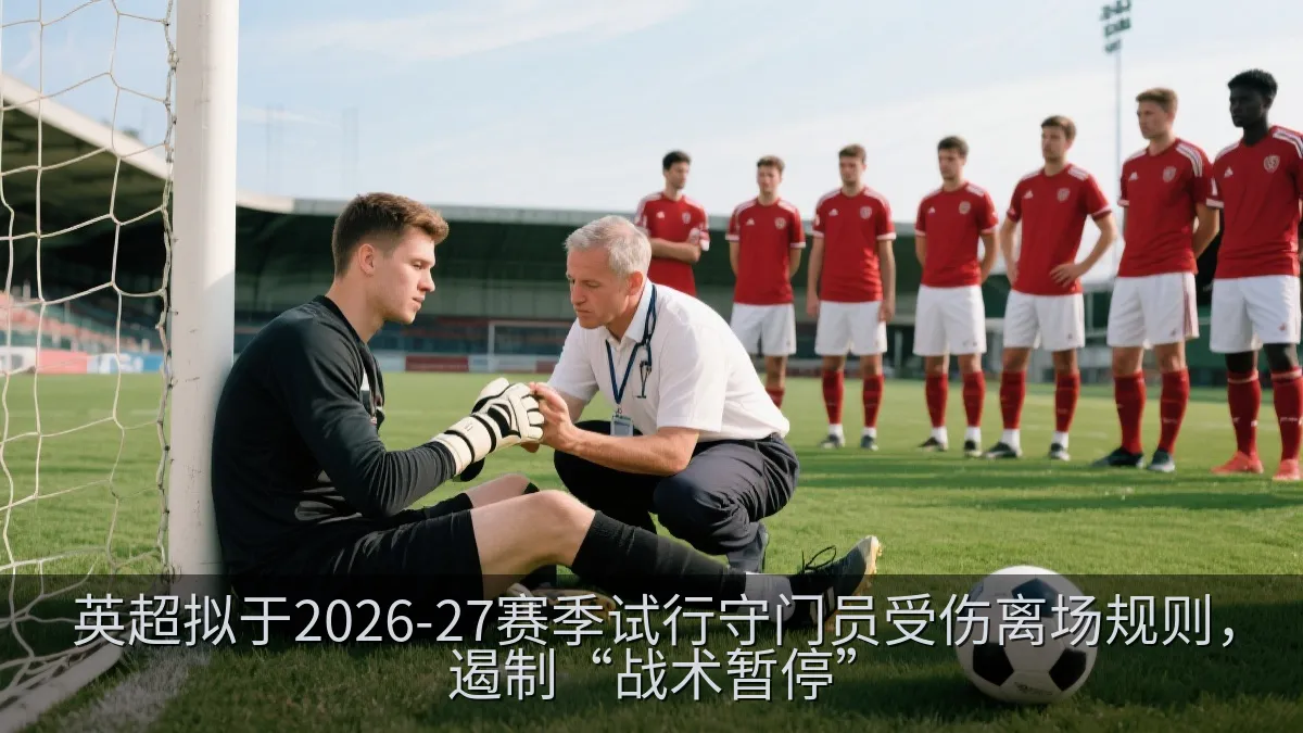 英超拟于2026-27赛季试行守门员受伤离场规则，遏制“战术暂停”