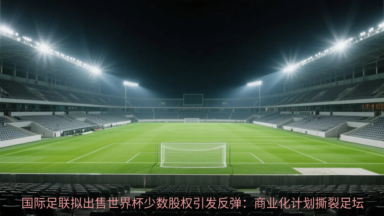 国际足联拟出售世界杯少数股权引发反弹：商业化计划撕裂足坛